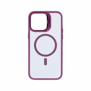 All Cases |   Classic 03 Case With Magsafe For Iphone 12 Pro Max Dark Pink