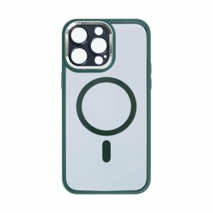 All Cases |   Classic 04 Case With Magsafe For Iphone 12 Pro Dark Green