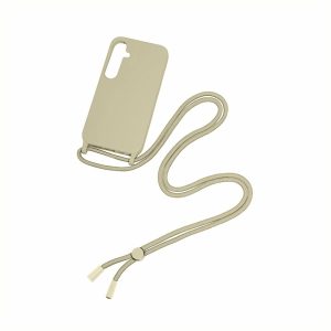 All Cases |   For Galaxy A25 5G A256B Tpu Necklace Cord Cover Gold