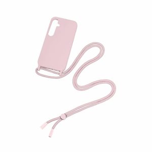 All Cases |   For Galaxy A25 5G A256B Tpu Necklace Cord Cover Pink