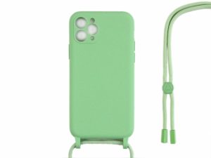 All Cases |   For Iphone 11 Pro Max Tpu Necklace Cord Cover Matcha