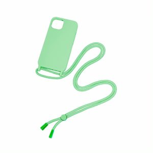 All Cases |   For Iphone 11 Tpu Necklace Cord Cover Matcha