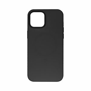 All Cases |   For Iphone 12, 12 Pro Soft Tpu Phone Case With Magsafe Black