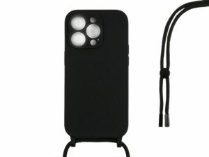 All Cases |   For Iphone 13 Pro Tpu Necklace Cord Cover Black