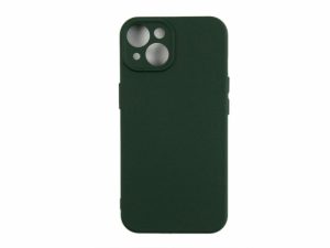 All Cases |   For Iphone 14 Soft Tpu Phone Case Dark Green