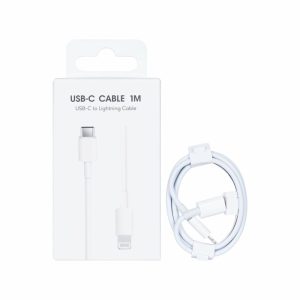 Cables |   For Cable Usb-C To Lightning 1M  Retail Box