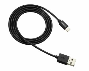 Cables |   Mfi-1 Lightning To Usb Cable 12W 1Mtr Black