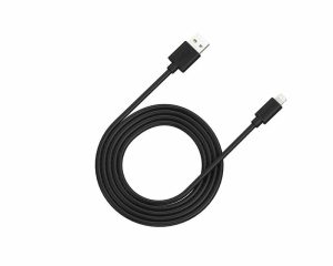 Cables |   Mfi-12 Usb To Lightning Cable 2Mtr Black