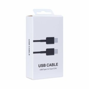 Cables |   Usb-C Data Cable 1M Black Retail Box