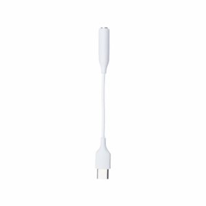 Cables |   Usb-C To 35Mm Audio Jack Adapter White (No Retail Box)