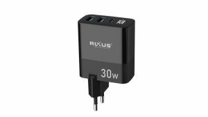 Chargers |   Rx102 Pd 30W Gan Charger Black