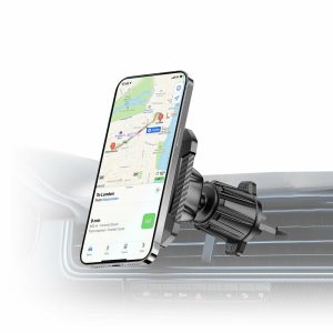 For The Car |   Rxhm61 Rectangle Magnetic Car Mount Gray