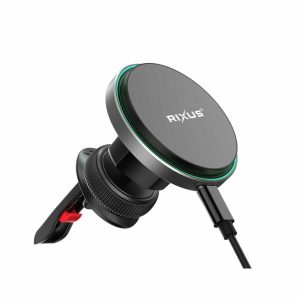 For The Car |   Rxwc12 Magsafe Charging Compatible Air Vent Mount Black