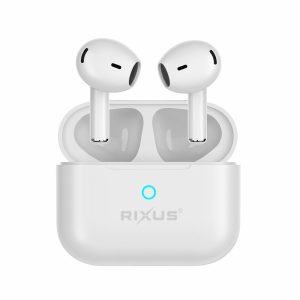 Headphones |   Rxbt82A Hifi Sound Earbuds Wireless Headset White