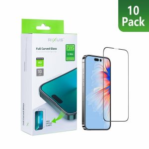 Screen Protectors |   For Iphone 12 Mini Tempered Glass Curved Edge (10-Pack)