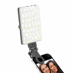 Selfie Sticks |   Rxlg50 Portable Selfie Light For Phone Black