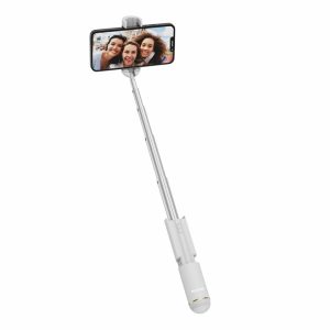 Selfie Sticks |   Rxsf30A Mini Integrated Selfie Stick Bluetooth White