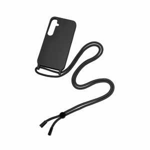 All Cases |   For Galaxy A25 5G A256B Tpu Necklace Cord Cover Black