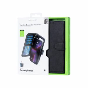 All Cases |   For Galaxy S23 Ultra Duo Magnetic Detachable Wallet Black