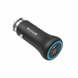 Chargers |   Rxcc15 2-Port 20W Type-C Car Charger